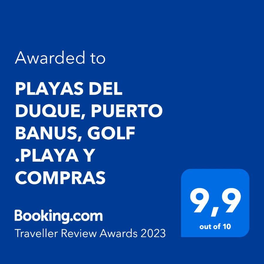 Playas Del Duque, Puerto Banus, Golf .Playa Y Compras Apartment Marbella Exterior foto